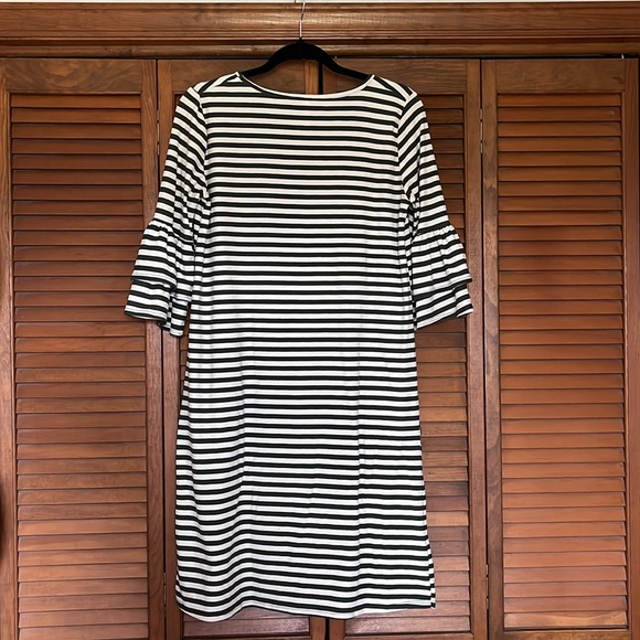 Striped Knee-Length Dress - Picture 2 of 4